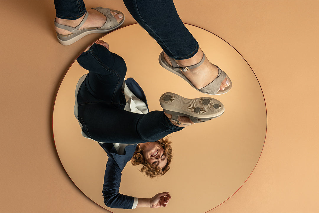 Foot in bata outlet