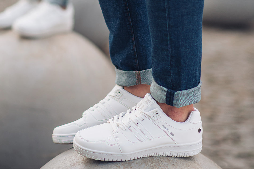 Best way to shop keep shoes white
