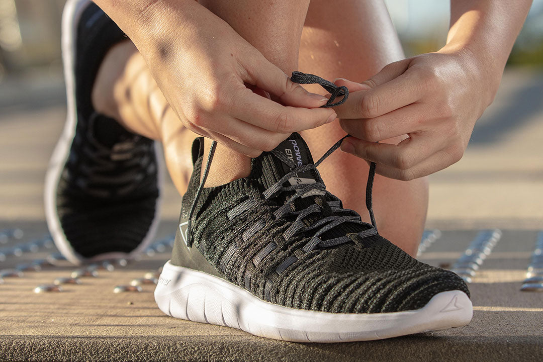 Running shoes that start with a online